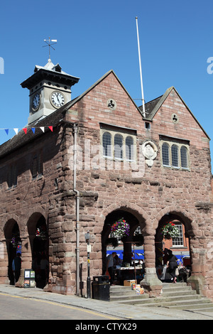 Der Markt Haus Ross am Wye, England, Vereinigtes Königreich Stockfoto