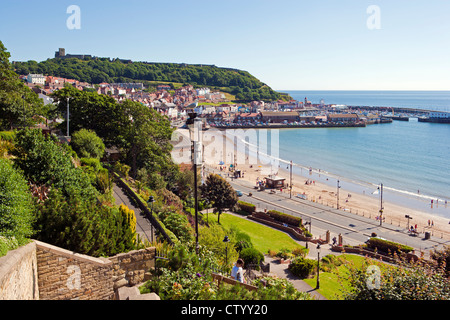 Town Hall Gardens, South Bay, Scarborough Stockfoto