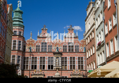 Der Barock Renaissance-Fassade oder vor das große Arsenal in Danzig Polen Stockfoto