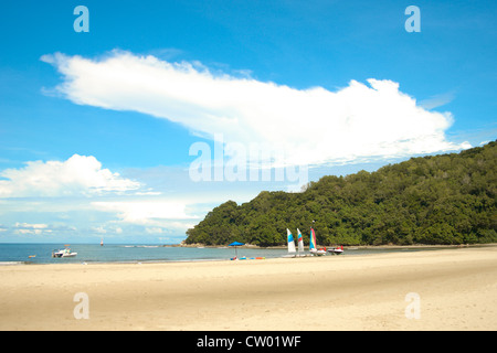 Hobie Cat Segeln in Borneo Stockfoto