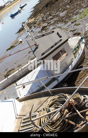 Ferryden Fischerboote. Montrose Hafen Schottland, Vereinigtes Königreich Stockfoto