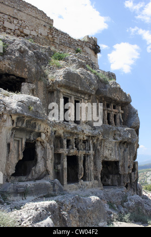 Tlos, antike Stadt in der Türkei Stockfoto