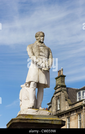 Statue, Joseph Hume schottischen radikale Politiker. Montrose Schottland, Vereinigtes Königreich Stockfoto