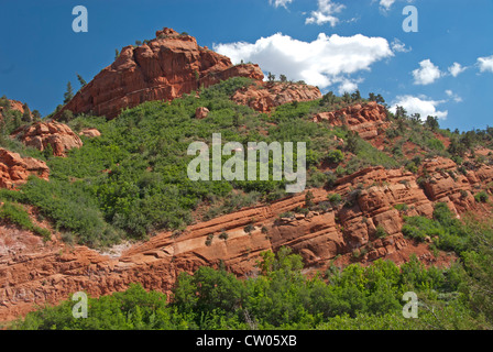 Kolob Canyons, Zion Nationalpark, Utah Stockfoto