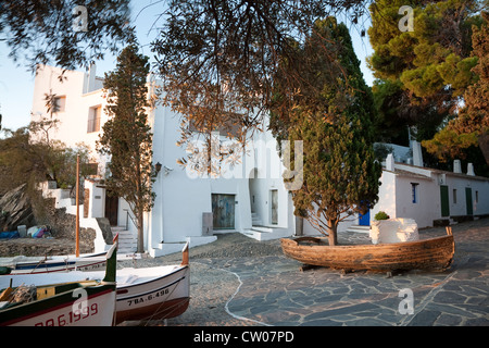 Portlligat Museum-House - Salvador Dalís Haus von 1930 bis 1982 - Portlligat, Katalonien, Spanien. Stockfoto