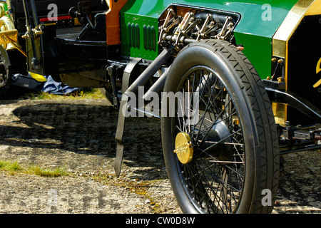 Einige atemberaubende Autos aus dem Top Gear Flügel und Räder zeigen, 2011. Von Ferrari F40, Napier Railtons hatte es alles! Stockfoto