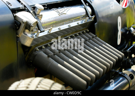 Einige atemberaubende Autos aus dem Top Gear Flügel und Räder zeigen, 2011. Von Ferrari F40, Napier Railtons hatte es alles! Stockfoto