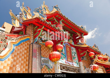 Chinesische Tempel und Clan Haus, George Town, Penang, Malaysia Stockfoto