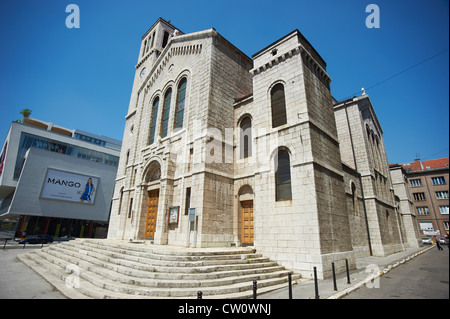 Crkva Svetog Josipa - katholische Kirche St. Joseph in Sarajevo Stockfoto