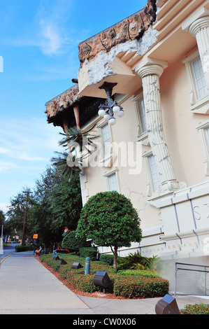 Bizarre Architektur am International Drive Stockfoto