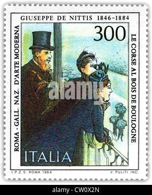 Giuseppe De Nittis (25. Februar 1846 – 12. August 1884). Stockfoto