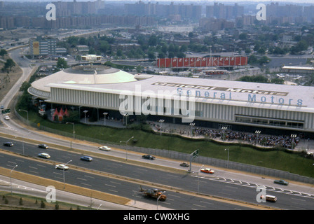 Originalfoto aus dem Jahr 1964. 1964 New York World's Fair, General Motors Pavilion. Stockfoto