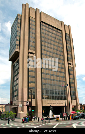 Adam Clayton Powell Zustand-Bürogebäude - Dr Martin Luther King Jr. Boulevard Harlem New York Manhattan Vereinigte Staaten Stockfoto