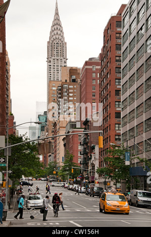 Chrysler Building Lexington Avenue in Manhattan New York City Vereinigte Staaten von Amerika Amerikaner Stockfoto