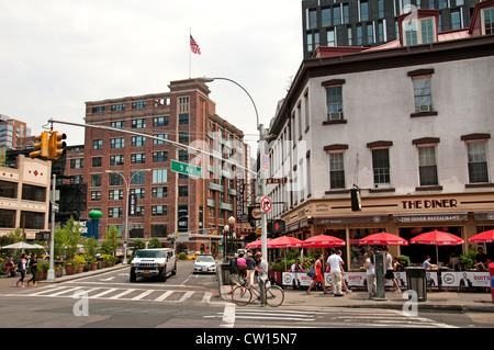 Chelsea Market 8. Avenue W 14th Street Meatpacking District Manhattan New York City Vereinigte Staaten von Amerika Stockfoto