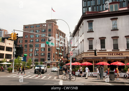 Chelsea Market 8. Avenue W 14th Street Meatpacking District Manhattan New York City Vereinigte Staaten von Amerika Stockfoto