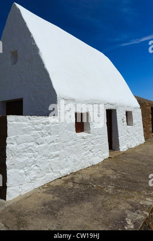 Ferienhaus La Caumine À Mary beste = Le Don Hilton, St. Quen Bay, Insel Jersey, Kanalinseln Stockfoto