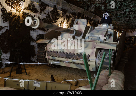 Jersey War Tunnels in St. Lawrence, Insel Jersey, Kanalinseln Stockfoto