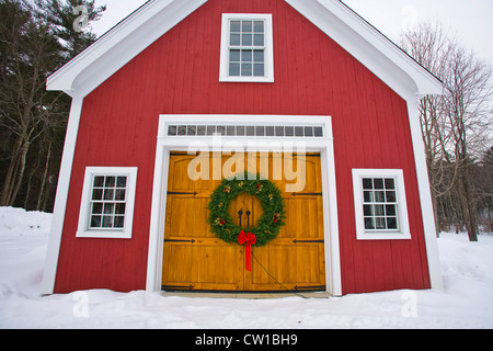 Bauernhof in Hollis, New Hampshire Stockfoto