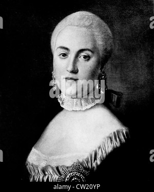 Katharina II. von Russland Stockfoto