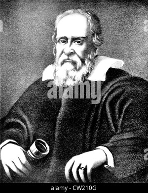 Galileo Galilei Stockfoto