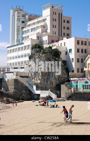 Hotel Caleta in Catalan Bay, Gibraltar. Stockfoto