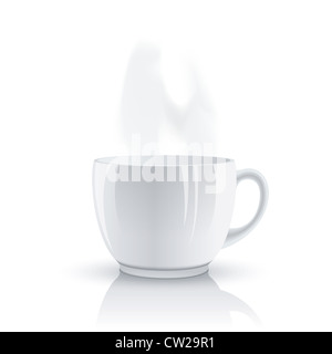 Heiße Tasse Stockfoto