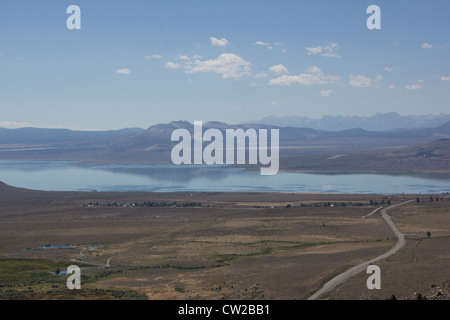 Mono Lake Antenne Veiw im Sommer Stockfoto