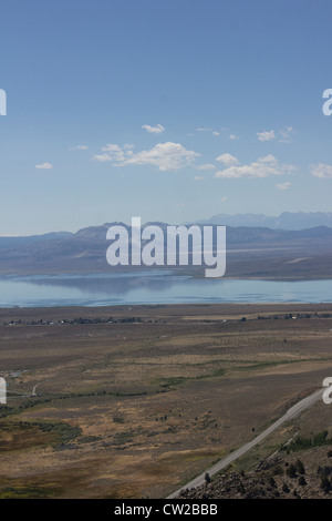 Mono Lake Antenne Veiw im Sommer Stockfoto