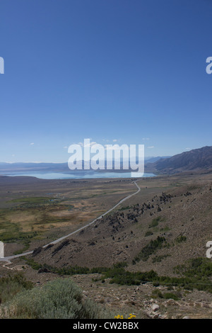 Mono Lake Antenne Veiw im Sommer Stockfoto