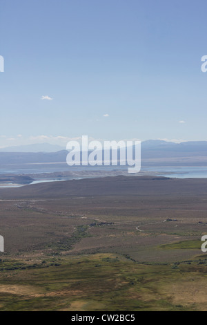 Mono Lake Antenne Veiw im Sommer Stockfoto