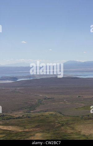 Mono Lake Antenne Veiw im Sommer Stockfoto