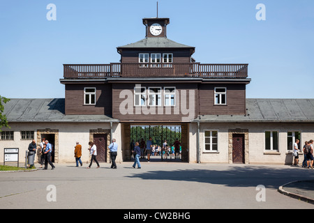Buchenwald Konzentrationslager, Weimar, Thüringen, Deutschland Stockfoto