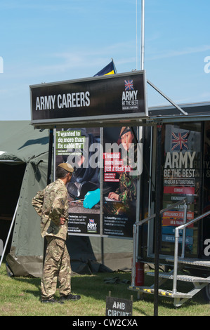 Armee Karriere Büro UK Stockfoto