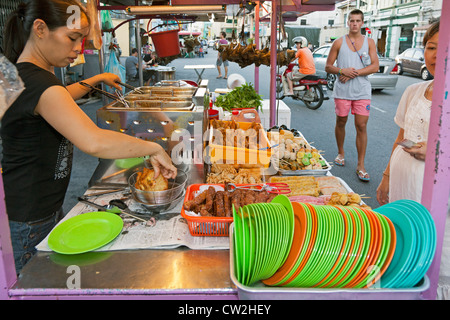 Food Stall, George Town, Penang, Malaysia Stockfoto