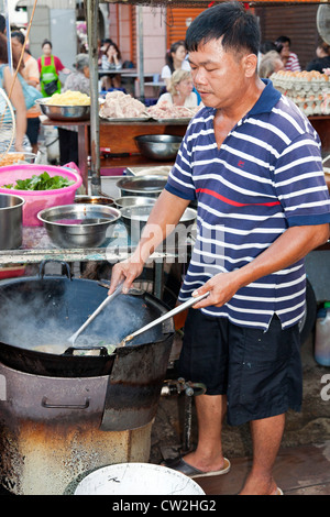 Food Stall, George Town, Penang, Malaysia Stockfoto