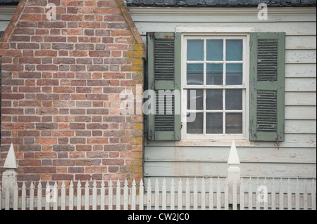 Colonial Williamsburg, VA Stockfoto