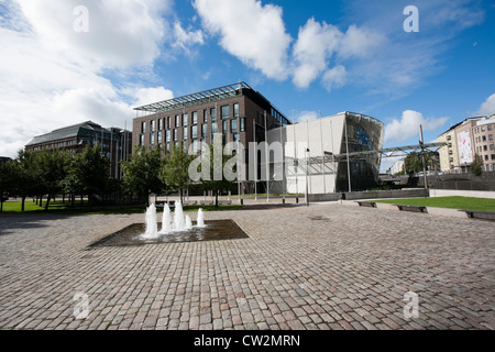 Kleines Parlament Park, Helsinki Finnland Stockfoto
