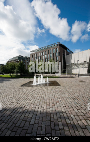 Kleines Parlament Park, Helsinki Finnland Stockfoto