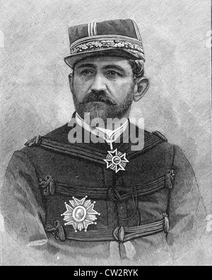 Französischer general und revolutionär Politiker GEORGES ERNEST BOULANGER (1837-1891) Stockfoto