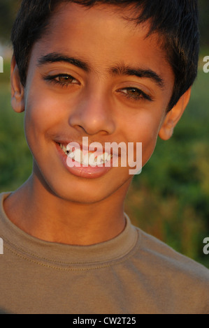 Ägyptische junge Portrait Stockfoto