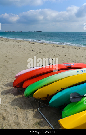 Shell Beach Insel Herm Kanalinseln Stockfoto