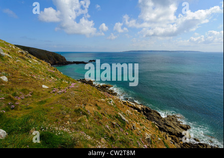 Zeigen Sie Sauzebourge,, Insel Herm Kanalinseln Stockfoto