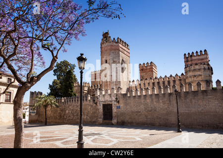 El Puerto De Santa Maria, Andalusien, Spanien, Europa. Castillo de San Marcos. Stockfoto