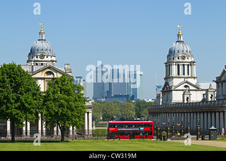 Old Royal Naval College in Greenwich, London, Sonntag, 27. Mai 2012. Stockfoto