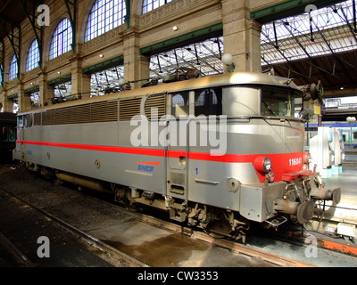 SNCF 116029 En Voyage irgendwo in Frankreich. Stockfoto