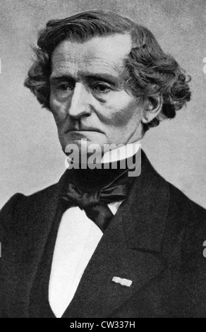 Hector Berlioz (1803-1869) auf Kupferstich aus dem Jahr 1908. Französisch romantisch Komponist. Stockfoto