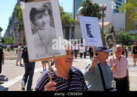 Buenos Aires Argentinien, Plaza de Mayo historischer Hauptplatz, politischer Mittelpunkt, Madres de Plaza de Mayo, Mütter, Protest, Demonstration, wöchentlich, schmutziger Krieg, Repress Stockfoto