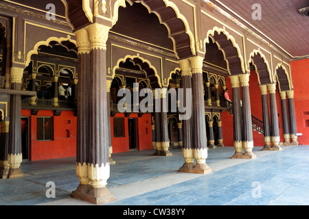 Tipu Sultans, Sommer, Palast, Bangalore, Karnataka, Indien