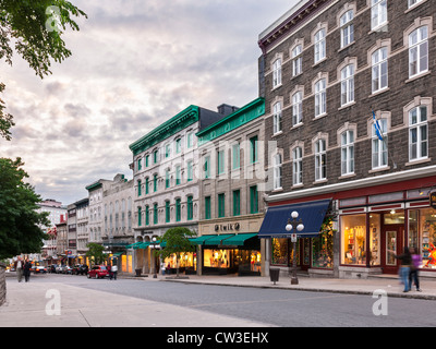 Côte De La Fabrique, Québec (Stadt) Stockfoto